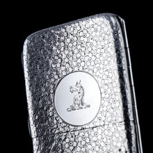 Load image into Gallery viewer, Antique Victorian Solid Silver Cigarette Case with Unusual Opening Mechanism - Birmingham 1886
