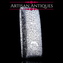 Load image into Gallery viewer, A Stunning Antique Victorian Solid Sterling Silver Cigar Cheroot Case - Yapp &amp; Woodward 1845
