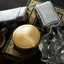 Load image into Gallery viewer, Antique Solid Silver Table Snuff Box, Cartouche Shape and Engraved - Edward Smith 1854
