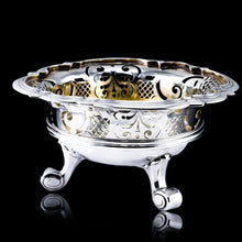 Load image into Gallery viewer, Antique Dutch Solid Silver Bowl Pipe Lighter/Brazier - Amsterdam 18th c.

