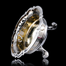 Load image into Gallery viewer, Antique Dutch Solid Silver Bowl Pipe Lighter/Brazier - Amsterdam 18th c.
