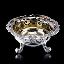 Load image into Gallery viewer, Antique Dutch Solid Silver Bowl Pipe Lighter/Brazier - Amsterdam 18th c.
