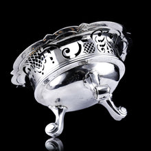 Load image into Gallery viewer, Antique Dutch Solid Silver Bowl Pipe Lighter/Brazier - Amsterdam 18th c.
