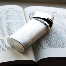 Load image into Gallery viewer, Antique Georgian Solid Silver Cigar/Cheroot Case Engine Turned - Edward Edwards 1836
