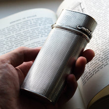 Load image into Gallery viewer, Antique Georgian Solid Silver Cigar/Cheroot Case Engine Turned - Edward Edwards 1836
