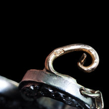 Load image into Gallery viewer, Antique French Fleur de Lys Diamond Brooch 18K Gold/Silver Setting c.1900
