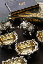 Load image into Gallery viewer, Magnificent Antique Georgian Solid Silver Salt Cellars Set of 6 Regency Design - Younge S &amp; C &amp; Co 1814/16
