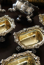 Load image into Gallery viewer, Magnificent Antique Georgian Solid Silver Salt Cellars Set of 6 Regency Design - Younge S &amp; C &amp; Co 1814/16
