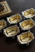 Load image into Gallery viewer, Magnificent Antique Georgian Solid Silver Salt Cellars Set of 6 Regency Design - Younge S &amp; C &amp; Co 1814/16
