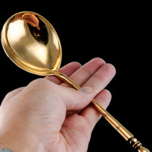 Load image into Gallery viewer, Antique Russian Silver Niello Large Spoon - Moscow c.1848
