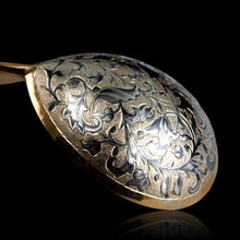 Load image into Gallery viewer, Antique Russian Silver Niello Large Spoon - Moscow c.1848 - Artisan Antiques
