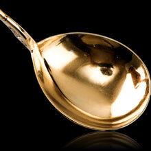 Load image into Gallery viewer, Antique Russian Silver Niello Large Spoon - Moscow c.1848 - Artisan Antiques
