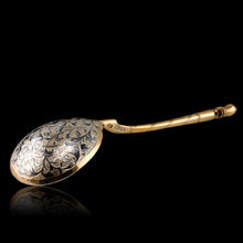Load image into Gallery viewer, Antique Russian Silver Niello Large Spoon - Moscow c.1848 - Artisan Antiques
