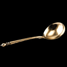 Load image into Gallery viewer, Antique Russian Silver Niello Large Spoon - Moscow c.1848 - Artisan Antiques
