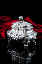 Load image into Gallery viewer, A Magnificent Antique Solid Silver Tea Caddy/Sugar Box Large &amp; Heavy - 19th c.
