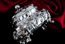 Load image into Gallery viewer, A Magnificent Antique Solid Silver Tea Caddy/Sugar Box Large &amp; Heavy - 19th c.
