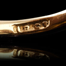 Load image into Gallery viewer, Antique Victorian Opal Ring Marquise Cluster Pearls 18K Gold - c.1895
