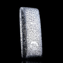 Load image into Gallery viewer, A Stunning Antique Victorian Solid Sterling Silver Cigar Cheroot Case - Yapp &amp; Woodward 1845
