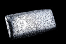 Load image into Gallery viewer, A Stunning Antique Victorian Solid Sterling Silver Cigar Cheroot Case - Yapp &amp; Woodward 1845

