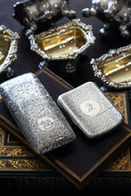 Load image into Gallery viewer, A Stunning Antique Victorian Solid Sterling Silver Cigar Cheroot Case - Yapp &amp; Woodward 1845
