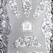 Load image into Gallery viewer, Antique Victorian Solid Silver Card Case Exquisite Engravings - 1844
