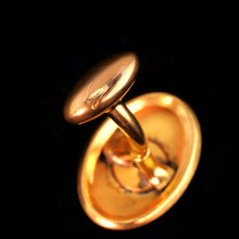 Load image into Gallery viewer, Antique Victorian Diamond &amp; 14ct Gold Star Cufflinks - c.1880
