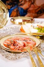 Load image into Gallery viewer, A Magnificent Set of 12 Georgian Solid Silver Gilt Dishes - 1780-1811
