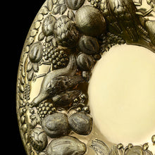 Load image into Gallery viewer, A Magnificent Georgian Pair of Solid Silver Gilt Charger/Platter Dishes (1kg+) - George Burrows 1824
