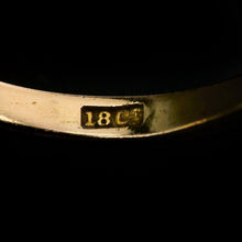 Load image into Gallery viewer, Antique Victorian 18K Gold Pearl &amp; Diamond Cluster Ring - c.1890
