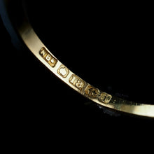 Load image into Gallery viewer, Antique Victorian 18K Gold Sapphire &amp; Diamond Ring - Birmingham 1857
