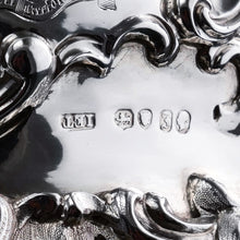 Load image into Gallery viewer, A Magnificent Antique Victorian Solid Silver Bowl Profusely Chased - John Edward Terrey 1844
