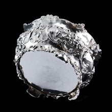 Load image into Gallery viewer, A Magnificent Antique Victorian Solid Silver Bowl Profusely Chased - John Edward Terrey 1844
