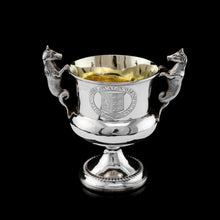 Load image into Gallery viewer, A Georgian Solid Silver Cup/Goblet/Trophy with Napoleonic Military Interest - 	Solomon Hougham 1812
