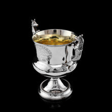 Load image into Gallery viewer, A Georgian Solid Silver Cup/Goblet/Trophy with Napoleonic Military Interest - 	Solomon Hougham 1812
