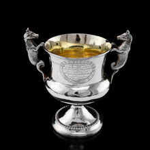 Load image into Gallery viewer, A Georgian Solid Silver Cup/Goblet/Trophy with Napoleonic Military Interest - 	Solomon Hougham 1812
