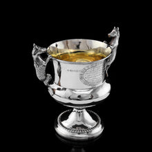 Load image into Gallery viewer, A Georgian Solid Silver Cup/Goblet/Trophy with Napoleonic Military Interest - 	Solomon Hougham 1812
