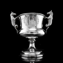 Load image into Gallery viewer, A Georgian Solid Silver Cup/Goblet/Trophy with Napoleonic Military Interest - 	Solomon Hougham 1812
