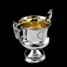 Load image into Gallery viewer, A Georgian Solid Silver Cup/Goblet/Trophy with Napoleonic Military Interest - 	Solomon Hougham 1812
