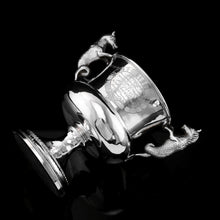 Load image into Gallery viewer, A Georgian Solid Silver Cup/Goblet/Trophy with Napoleonic Military Interest - 	Solomon Hougham 1812
