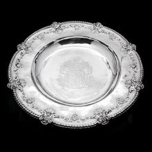 Load image into Gallery viewer, RESERVED - A Magnificent Georgian Large Solid Silver Dish (Britannia Silver) - Arms of 1st Duke of St Albans (Charles Beauclerk) - 1714 - Artisan Antiques
