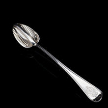 Load image into Gallery viewer, A Large Solid Silver Straining Spoon, Crest of The Earl of Camden - William, Charles &amp; Henry Eley 1824 - Artisan Antiques
