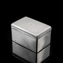 Load image into Gallery viewer, Antique Victorian Solid Silver Snuff/Pill Box - Asprey 1862
