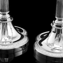 Load image into Gallery viewer, A Magnificent Pair of English Solid Sterling Silver 5-Light Candelabra, (58cm, 5kg+) Neoclassical Design - Hunt &amp; Roskell (Late Storr Mortimer &amp; Hunt)
