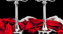 Load image into Gallery viewer, A Magnificent Pair of English Solid Sterling Silver 5-Light Candelabra, (58cm, 5kg+) Neoclassical Design - Hunt &amp; Roskell (Late Storr Mortimer &amp; Hunt)
