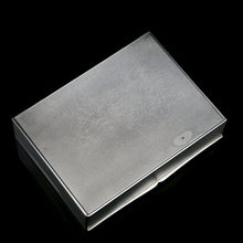 Load image into Gallery viewer, A Large Solid Silver Enamel Landscape Scene Box - London, AJ,1928
