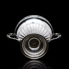 Load image into Gallery viewer, A Magnificent Victorian Solid Silver Centrepiece Bowl with Roman Frieze - Elkington 1899 - Artisan Antiques

