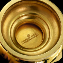Load image into Gallery viewer, Beautiful Solid Silver Gilt Miniature Cup &amp; Lid Set - Garrard 1928
