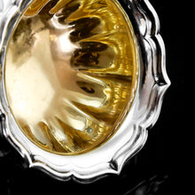 Load image into Gallery viewer, Antique Georgian Solid Silver Pair of Salt Cellars - Barnards 1836
