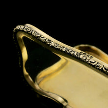Load image into Gallery viewer, A Rare Georgian Solid Silver Gilt Snuff Box with Rock Crystal - Charles Rawlings &amp; William Summers, 1833
