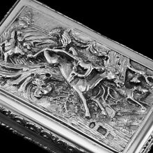 Load image into Gallery viewer, Rare Antique Georgian Solid Silver Mazeppa Snuff Box - Edward Smith 1836
